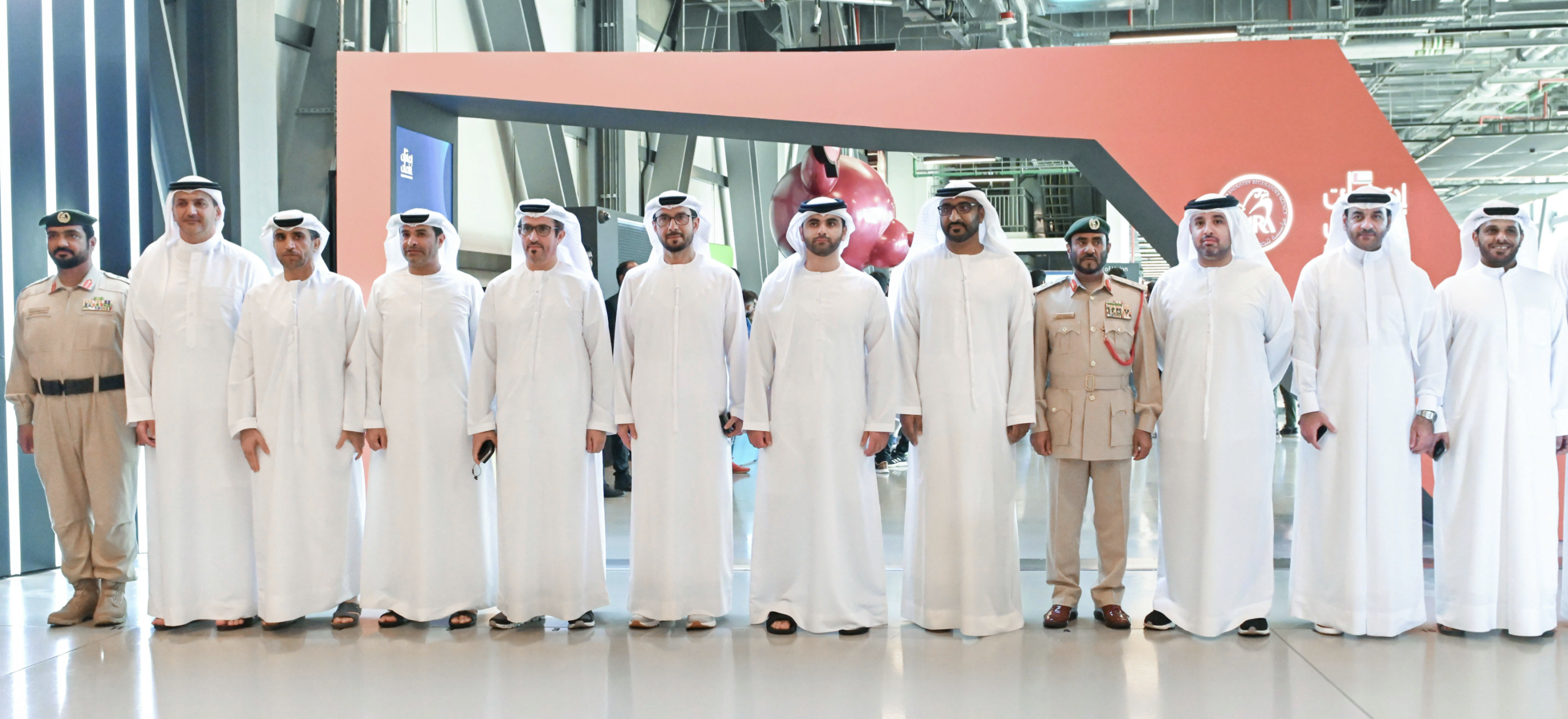 Mansoor bin Mohammed attends the launch of the fourth edition of ‘Emarat AlAman’ 